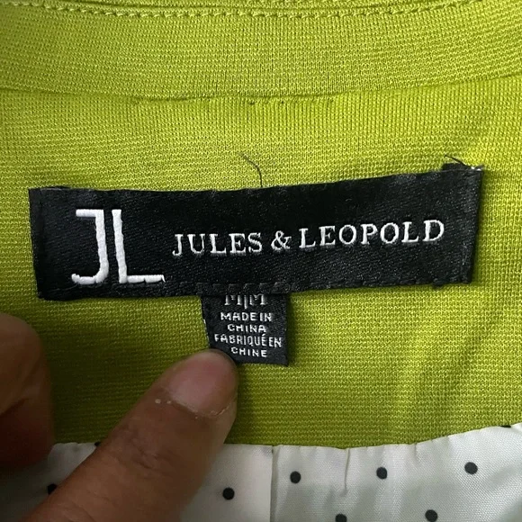 Jules & Leopold Vibrant Lime Blazer - Picture 2 of 13